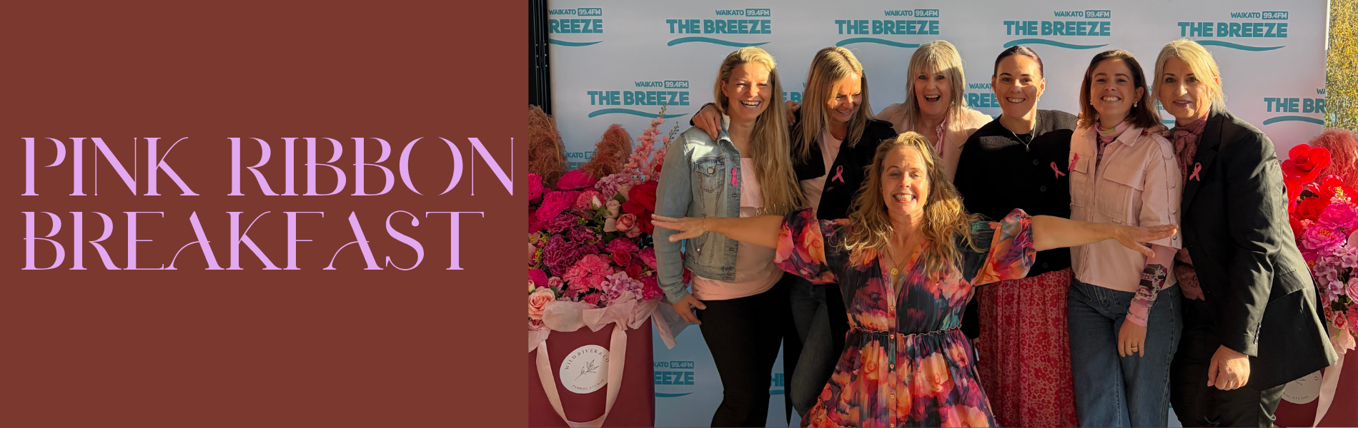 Pink Ribbon Breakfast with The Breeze Waikato