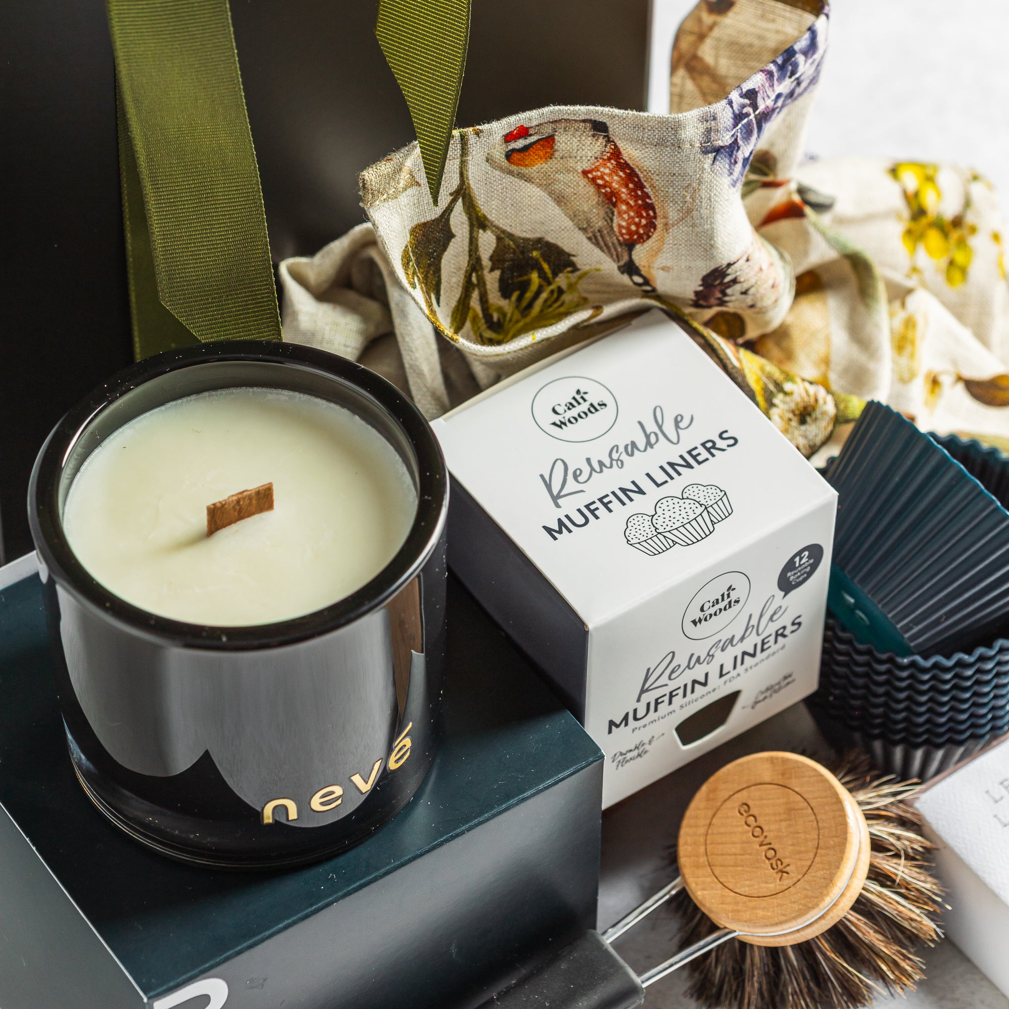Coffee, Candle and Cheese Scones
