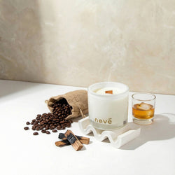 Neve - Medium Candle - Smoked Coffee