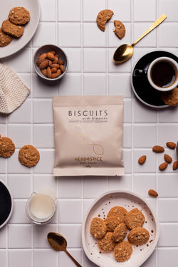 Herb & Spice - Biscuits with Roasted Almonds 60g