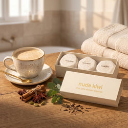 Nude Kiwi - Shower Steamer - Chai Latte