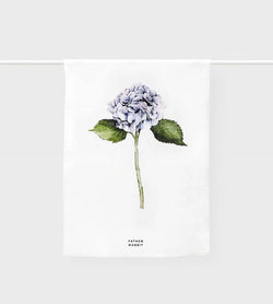 Father Rabbit Tea Towel - Hydrangea