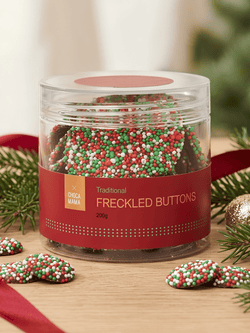 Chocamama - Christmas Freckled Buttons 175g