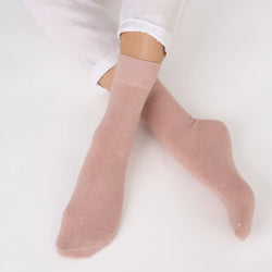 Nooan - Possum Merino Wool Socks Hamilton - Rose Water - M