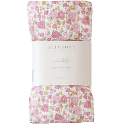 Alimrose - Muslin Swaddle - Rose Garden