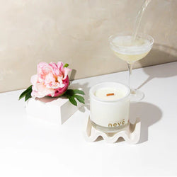 Neve - Medium Candle - Pink Peony + Prosecco Candle